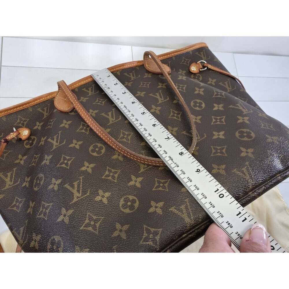 Auth Louis Vuitton Monogram Neverfull MM M40995 Shoulder Bag - Picture 9 of 14
